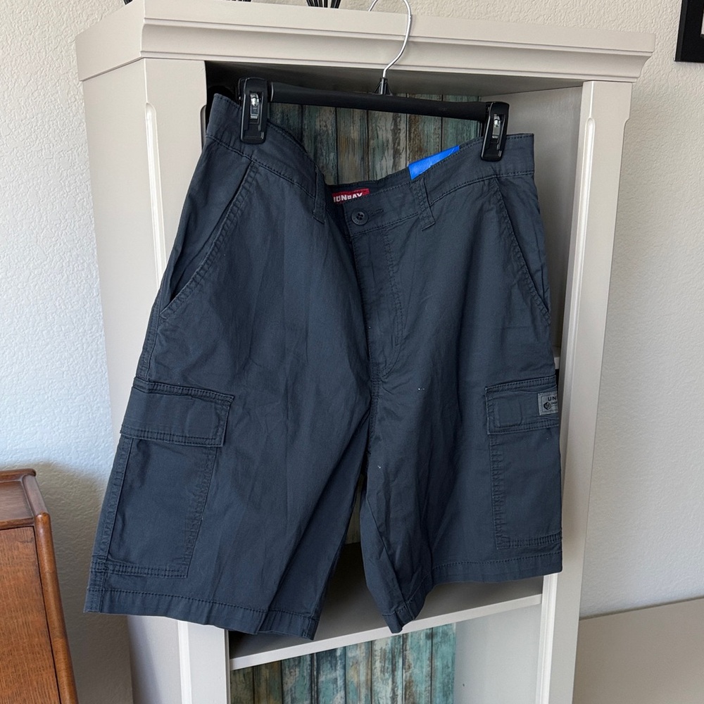 UNIONBAY Dark Gray Cargo Shorts